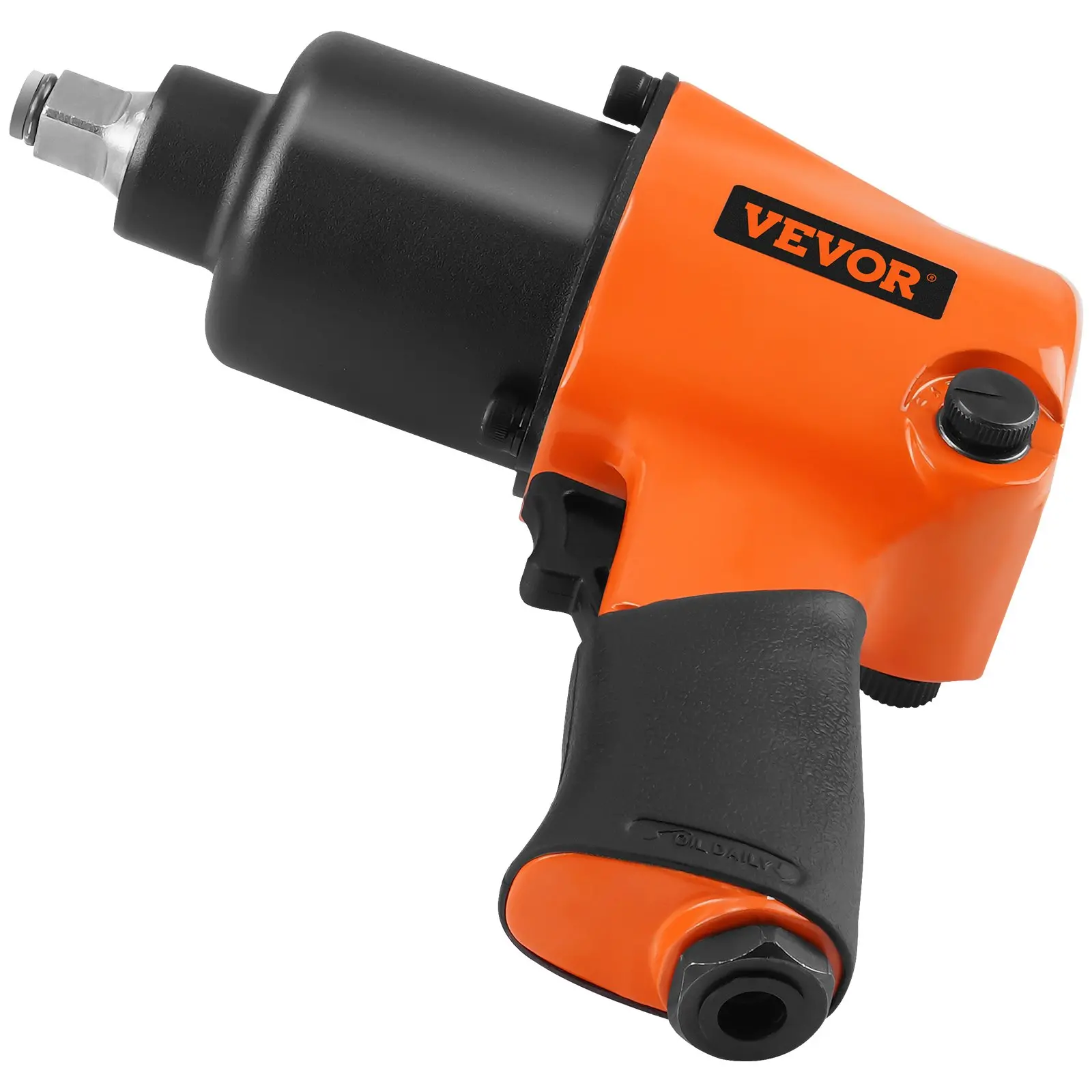 VEVOR Air Impact Wrench, 1/2" Drive Air Impact Gun Up to 880ft-lbs Nut-busting Torque, 7500RPM Lightweight Pneumatic Tool for Auto Repairs and Maintenance - Image 10