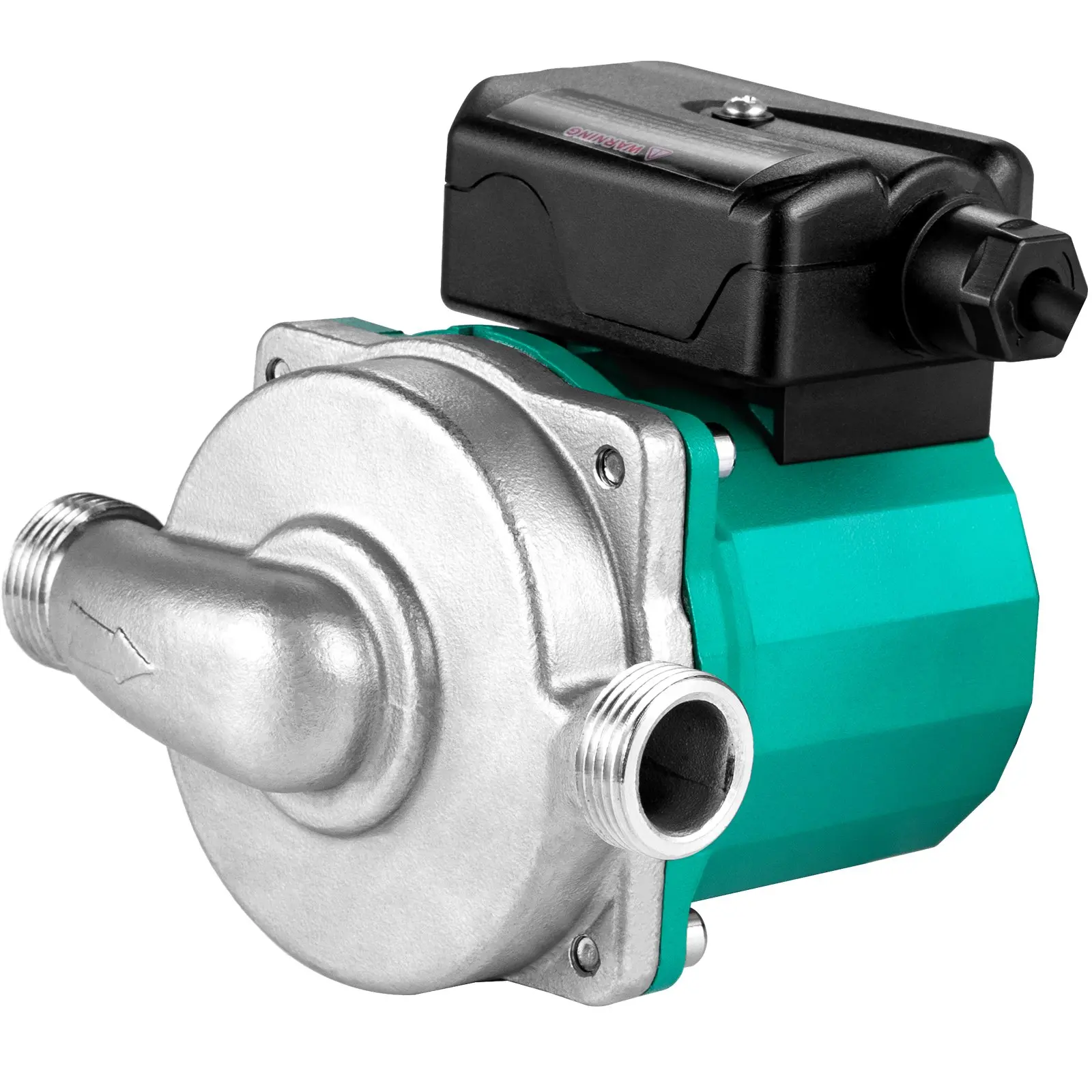 VEVOR Hot Water Recirculating Pump, 93W, 110V Water Circulator Pump, Circulation Pump, 3/4 G Thread to 1/2 NPT Brass Adapter, Stainless Steel Head, 3 Speed Control for Electric Water Heater System - Image 9