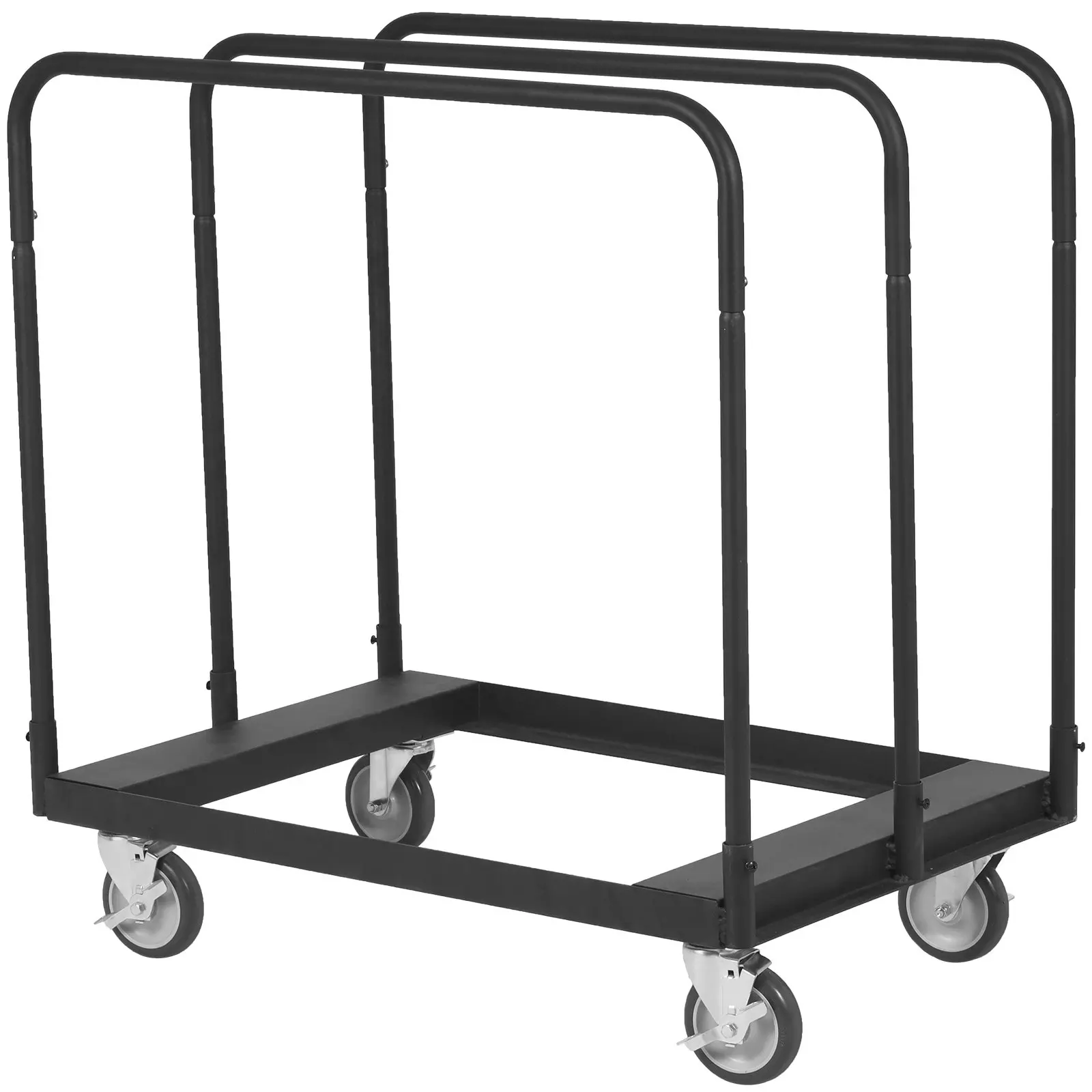VEVOR Drywall Cart, 1500 LBS Panel Dolly Cart with 36.02" x 24.02" Deck and 5" Swivel Wheels, Heavy-Duty Drywall Sheet Cart, Handling Wall Panel, Sheetrock, Lumber, for Garage, Home, Warehouse - Image 17