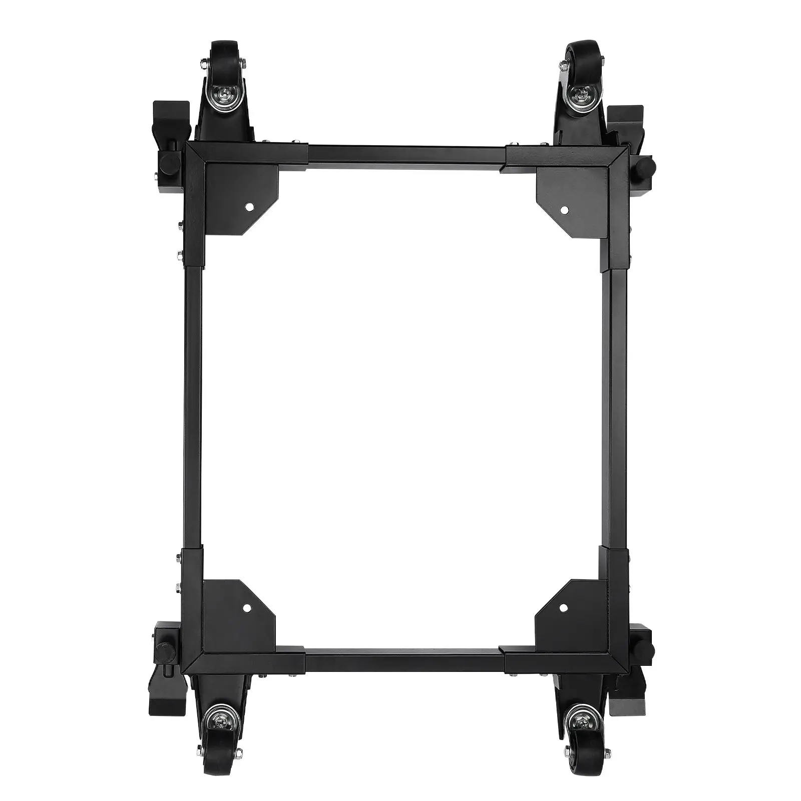 VEVOR Mobile Base, 1500 lbs Capacity, Adjustable from 20" x 24.5" to 28" x 33.5", Heavy Duty Universal Mobile Base Stand with 4 Swivel Wheels, for Woodworking Equipment, Bandsaw, Power Tool, Machine - Image 9