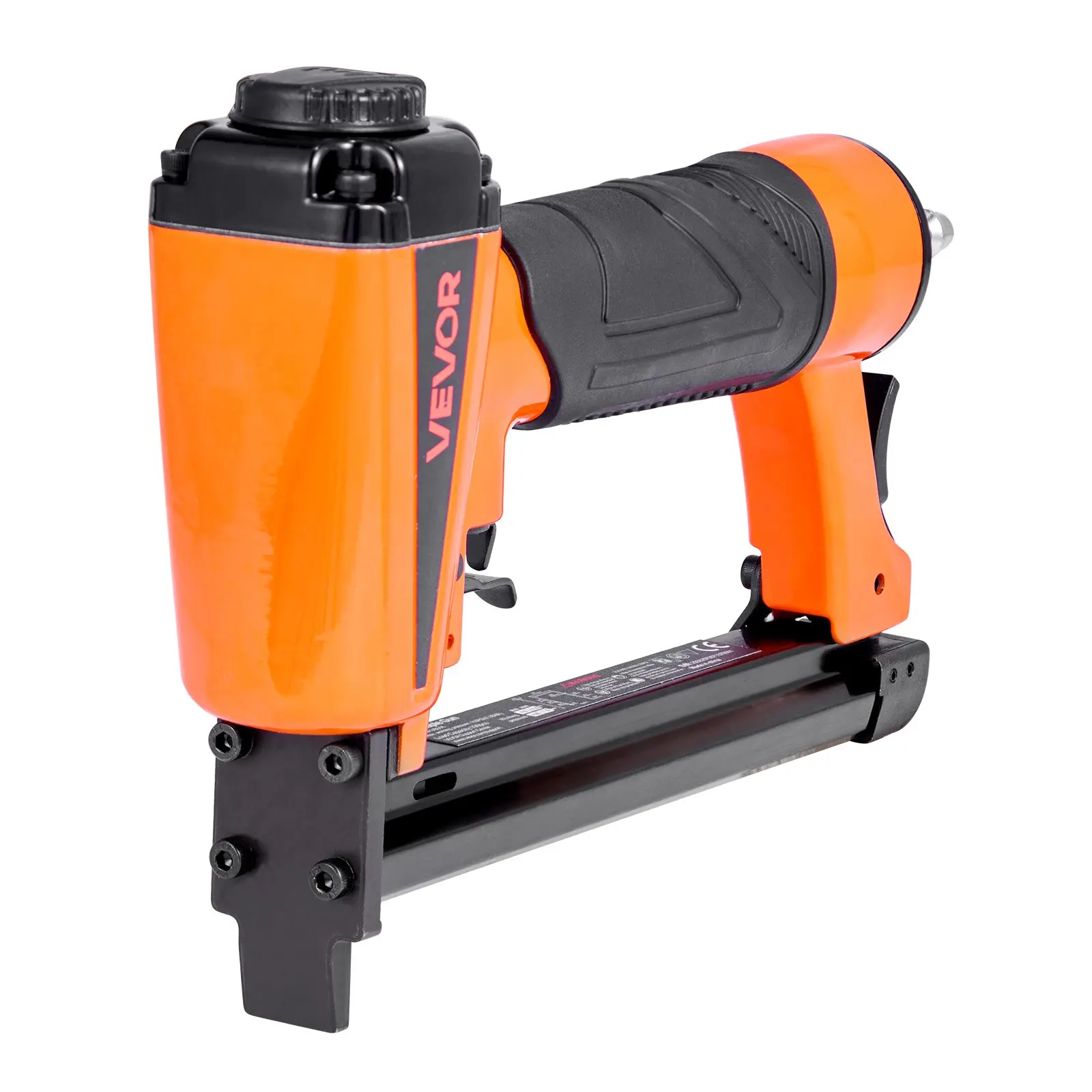 VEVOR Pneumatic Staple Gun, 21 Gauge Pneumatic Upholstery Stapler for 80 Series 1/2-inch Crown 1/4"-5/8" Length Staples, 70-110 PSI Air Staple Gun for Woodworking, Upholstering, Crafts, DIY Projects - Image 10