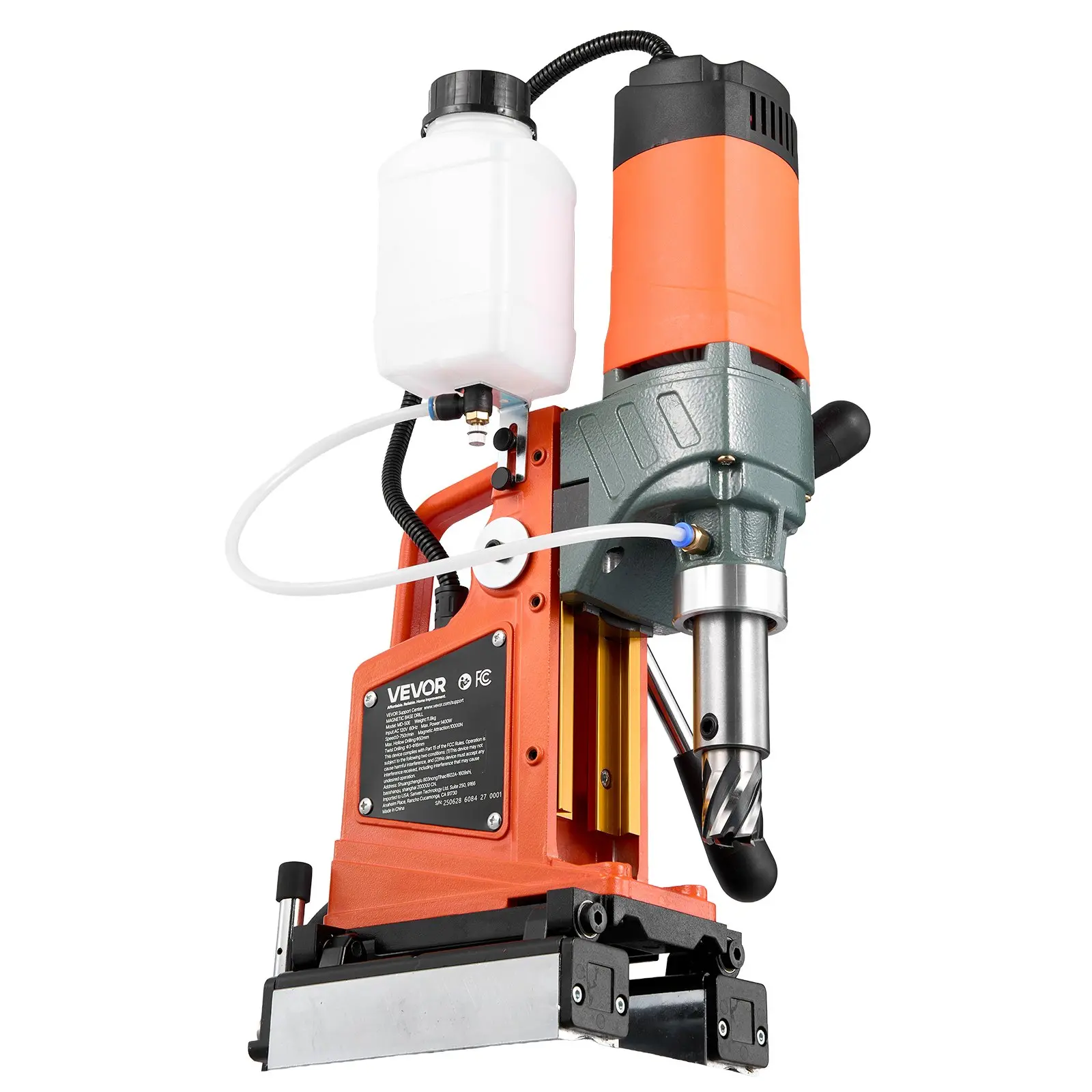 VEVOR Magnetic Drill Press, 1400 W, 2 inch Boring Diameter, 0-750 RPM Speed, Reversible Direction, Mag Drill Press for Metal Surface, Electric Drilling Machine for Industrial and Home Improvement - Image 8
