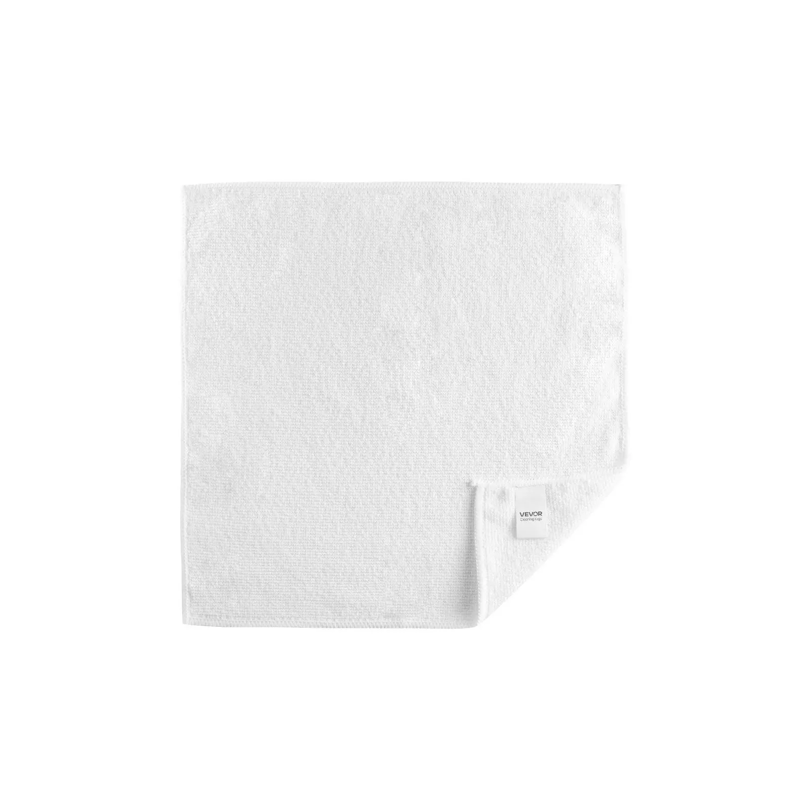 VEVOR 50 Pack White Microfiber Cleaning Cloth, 12 x 12 in Premium Microfiber Towels, Lint-Free and Scratch-Free, Absorbent Cleaning Rags for Car, Household, Kitchen, Window, SPA, Hotel & Bathroom - Image 9